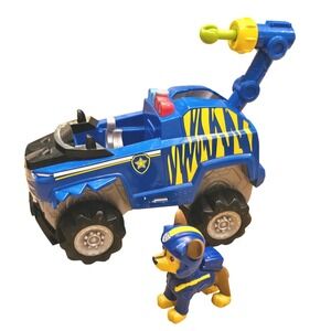 Paw Patrol Chase Jungle Pups Tiger Vehicle with Figure Toy